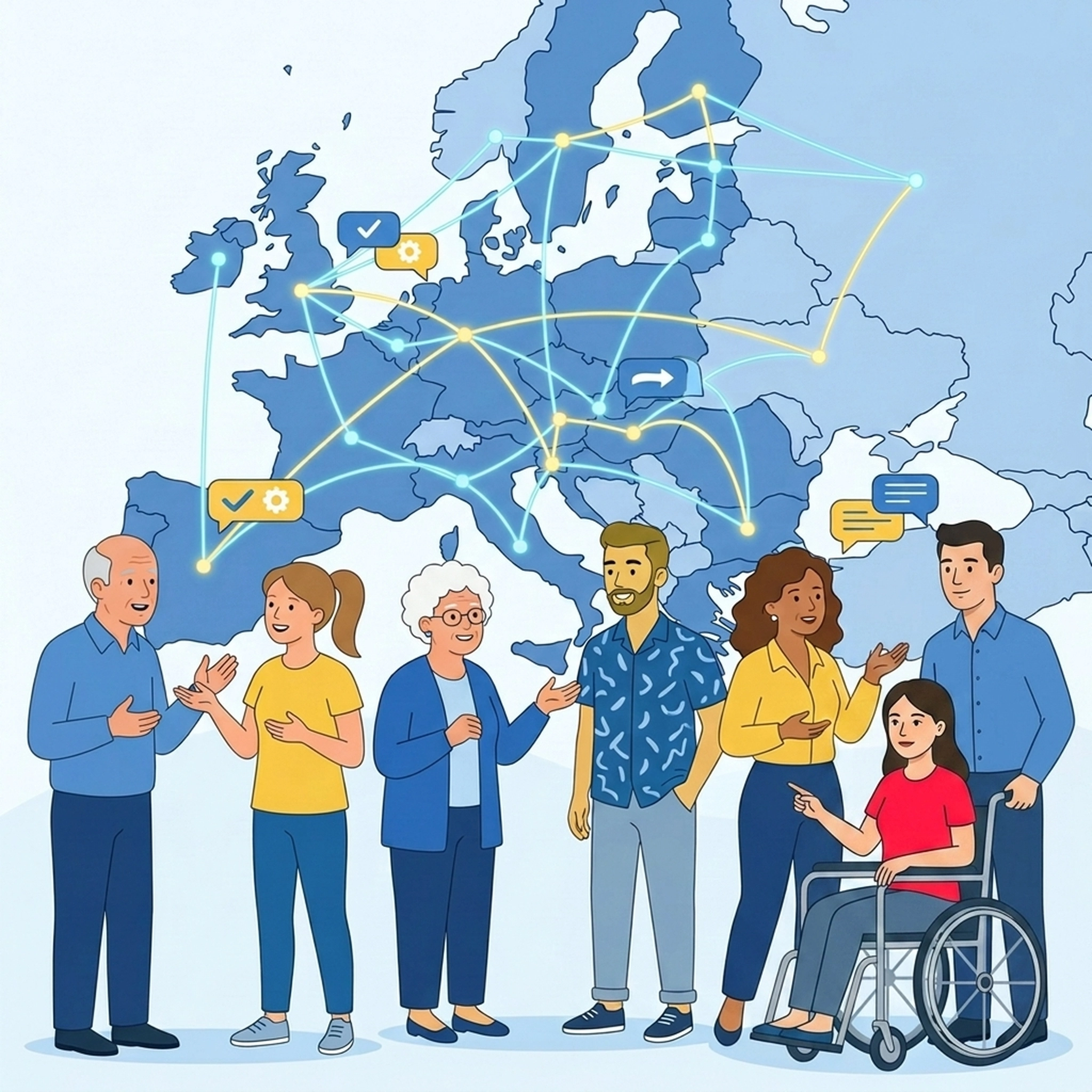 Illustration Unser Netzwerk