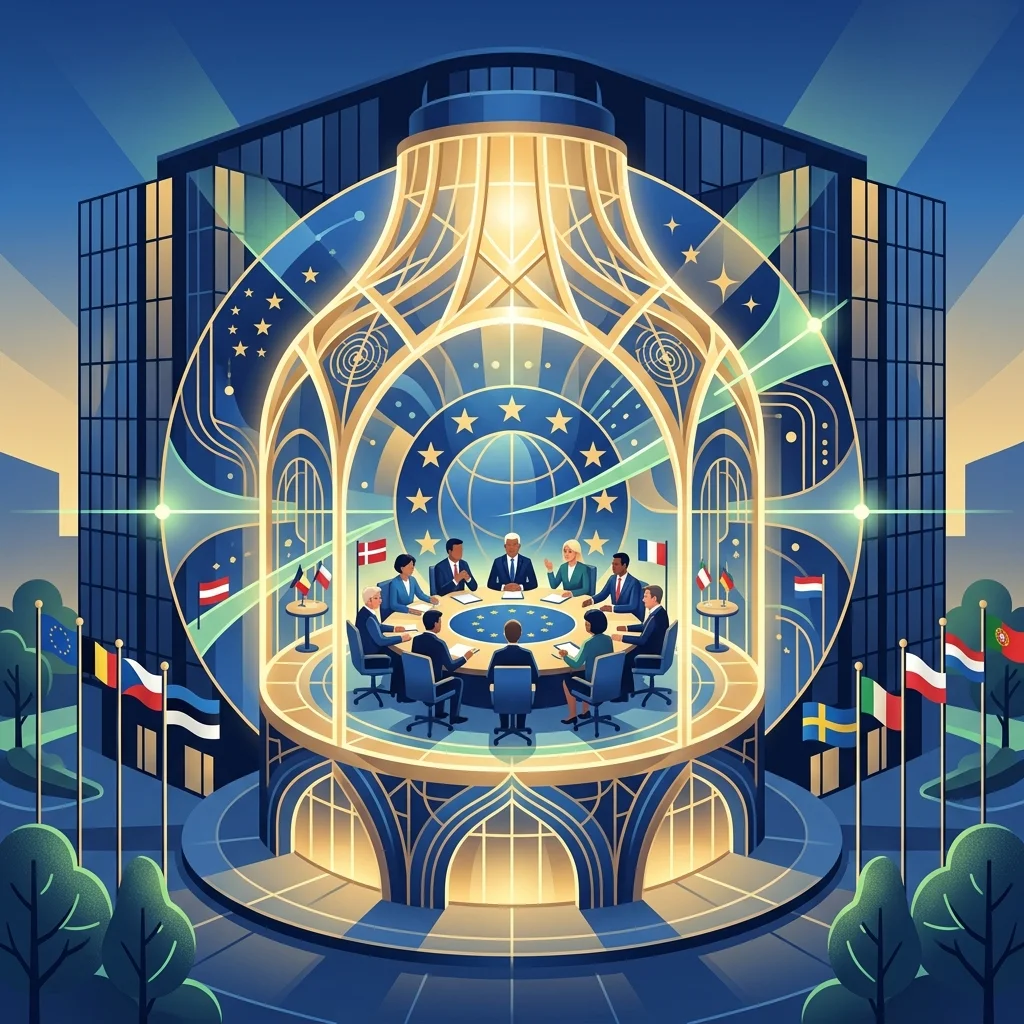 Illustration Rat der Europäischen Union